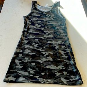 dark camo dress